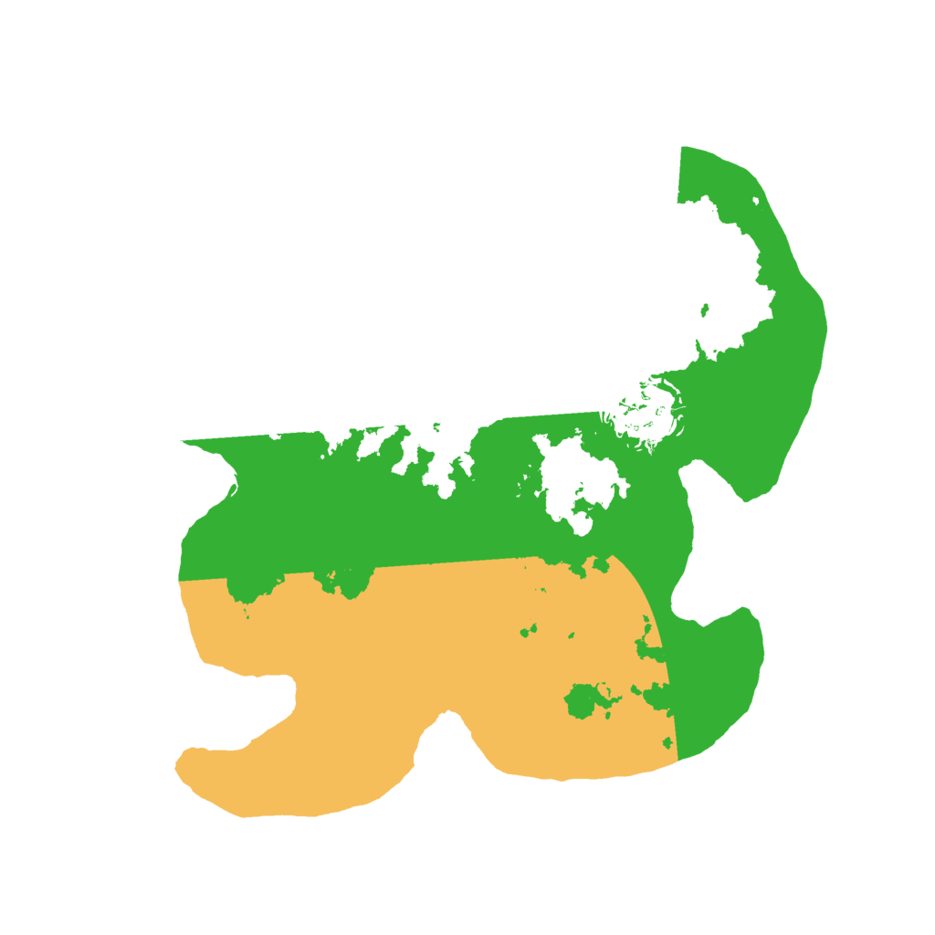 Biome Rust Map: Barren, Size: 2500, Seed: 456115