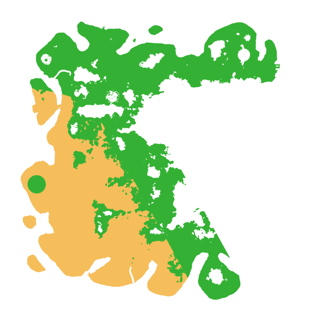 Biome Rust Map: Procedural Map, Size: 4500, Seed: 296159056