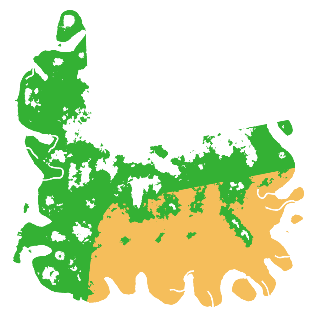 Biome Rust Map: Procedural Map, Size: 5050, Seed: 5760983