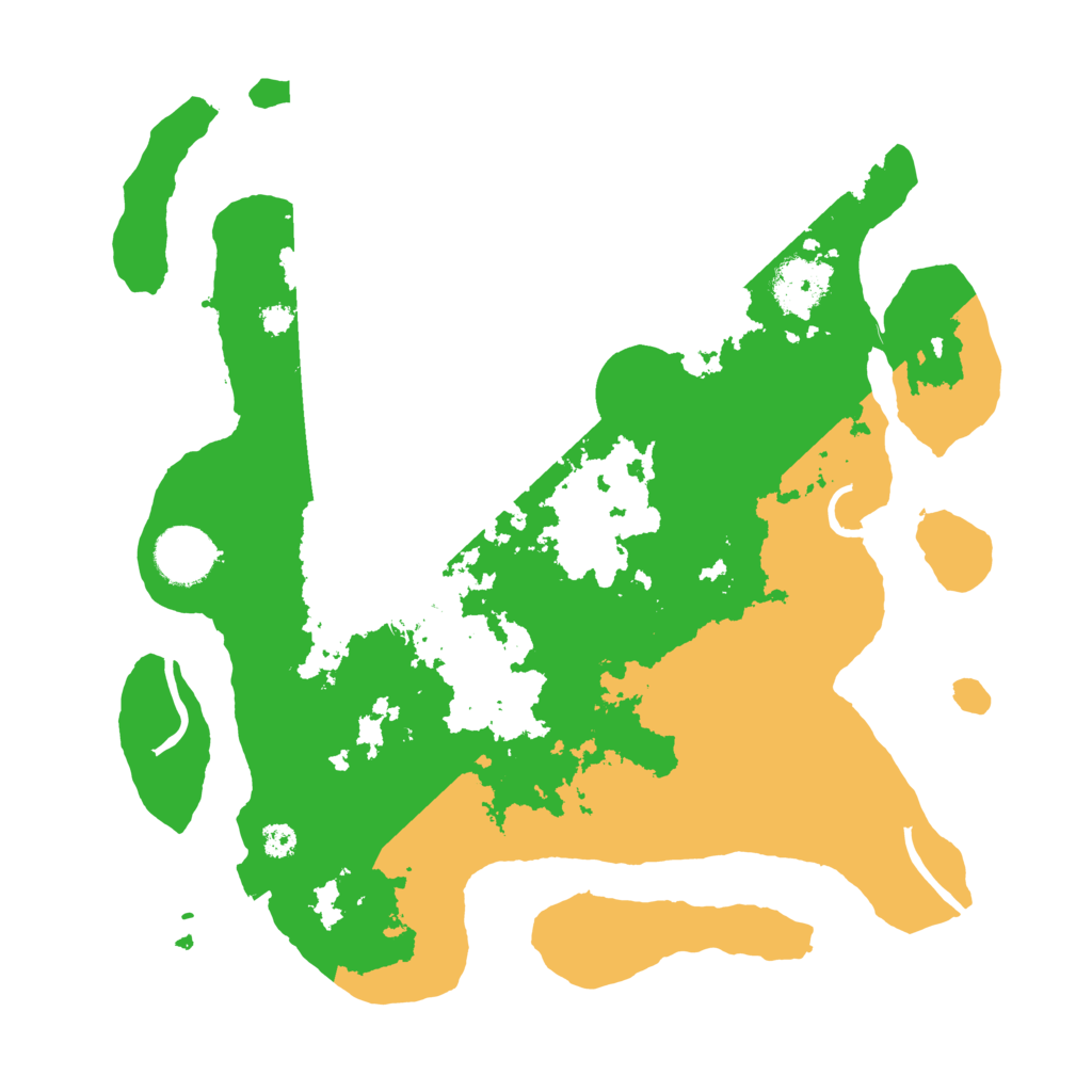 Biome Rust Map: Procedural Map, Size: 3250, Seed: 152589547
