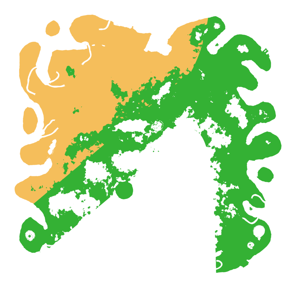 Biome Rust Map: Procedural Map, Size: 4500, Seed: 1161772194