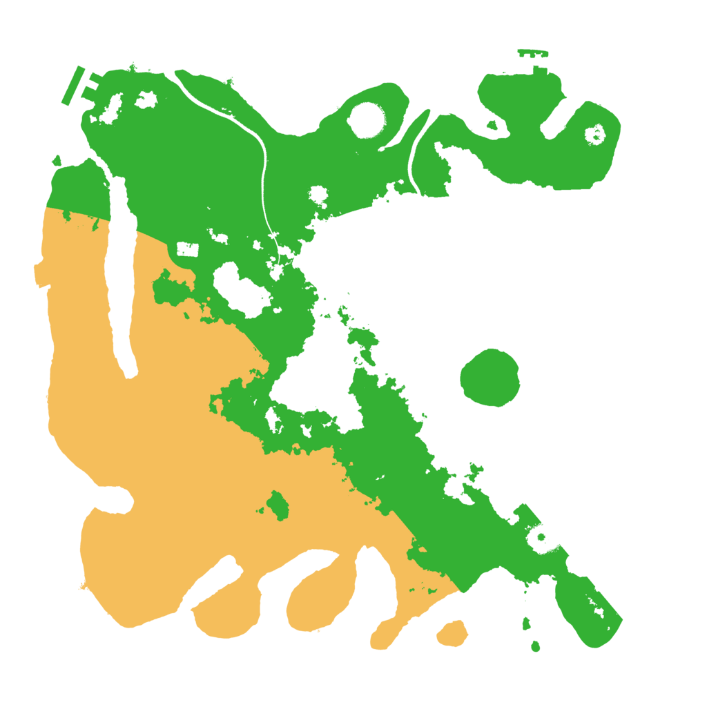 Biome Rust Map: Procedural Map, Size: 3500, Seed: 936937896