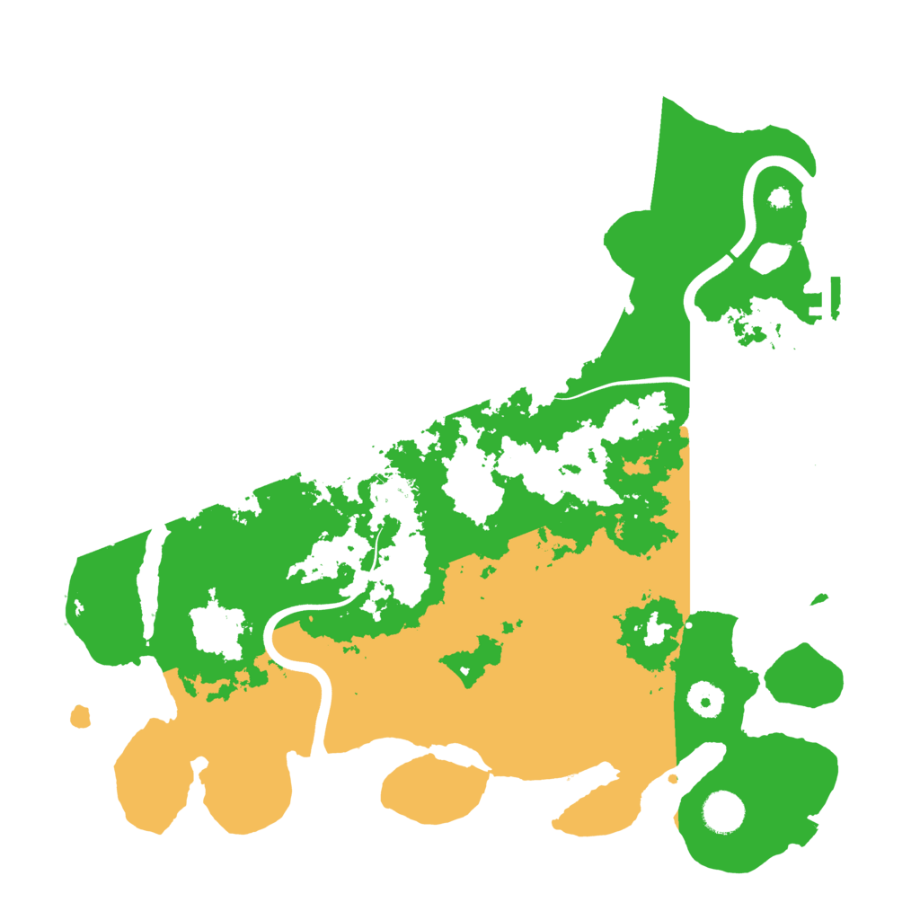 Biome Rust Map: Procedural Map, Size: 3850, Seed: 1253429991