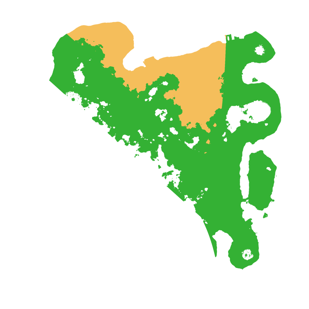 Biome Rust Map: Procedural Map, Size: 3000, Seed: 489820797