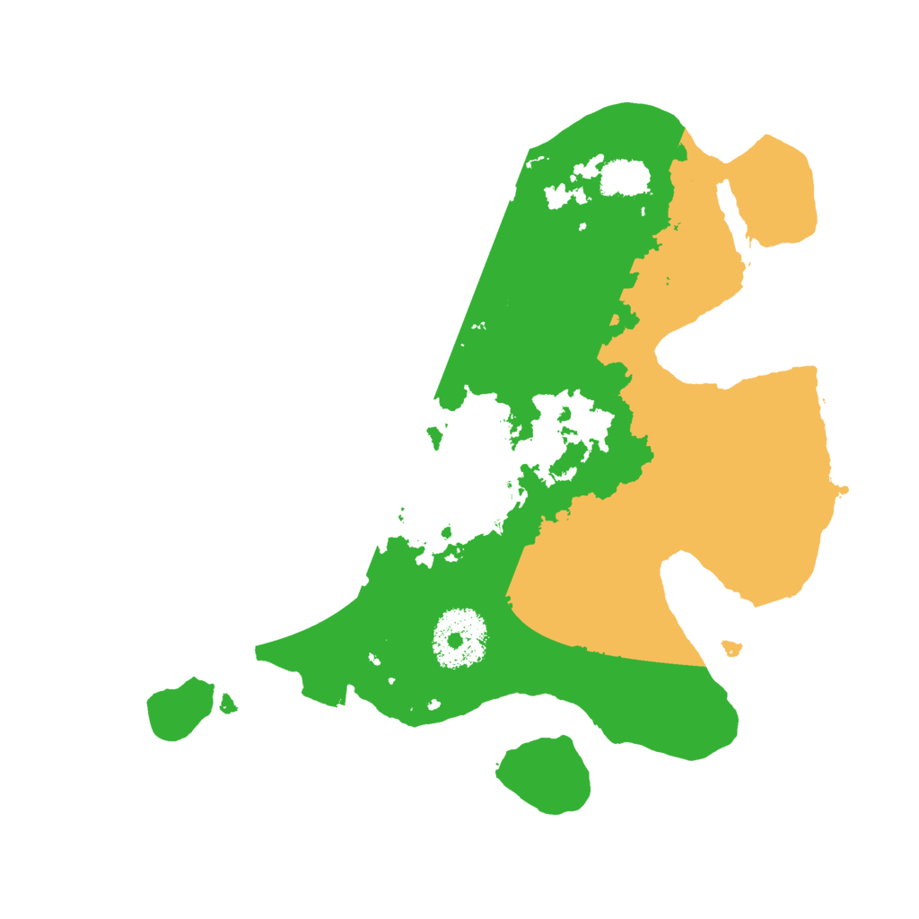 Biome Rust Map: Procedural Map, Size: 2400, Seed: 48301252
