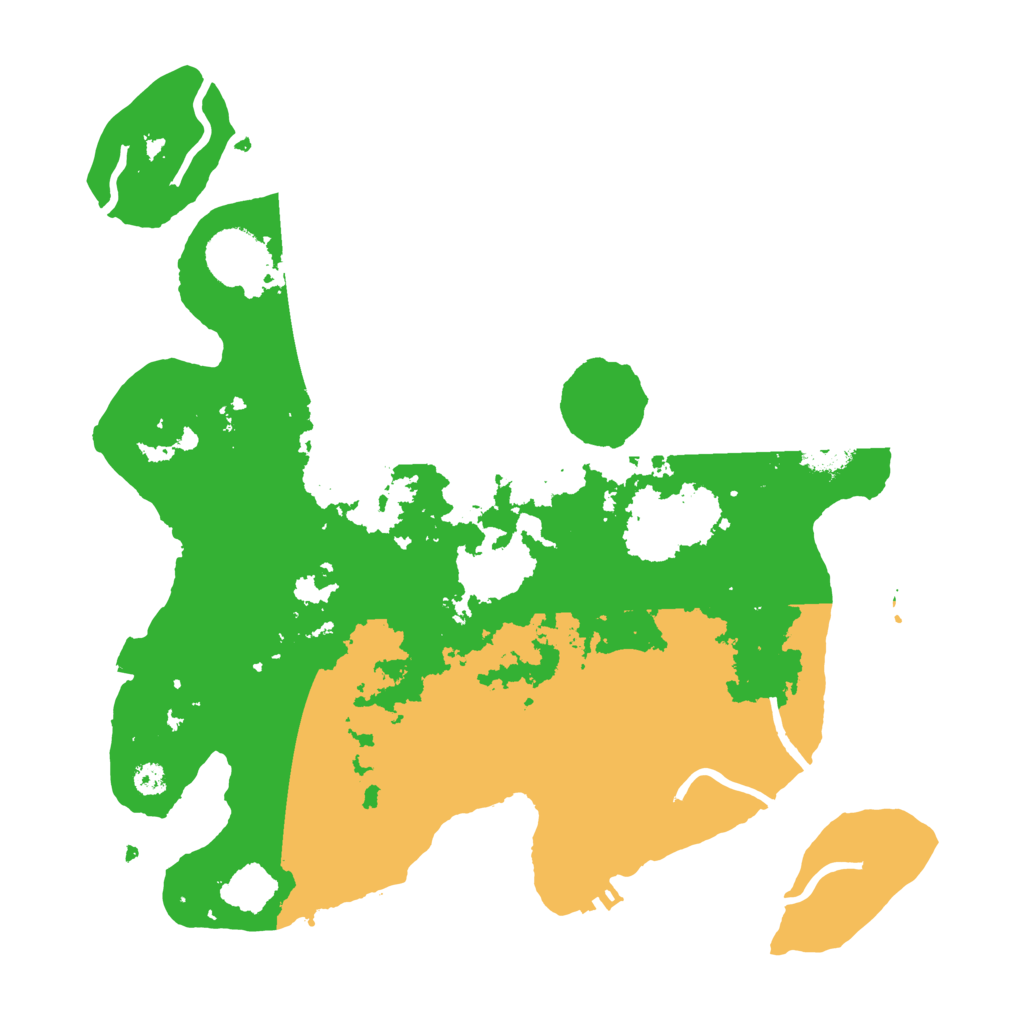 Biome Rust Map: Procedural Map, Size: 3250, Seed: 138682642