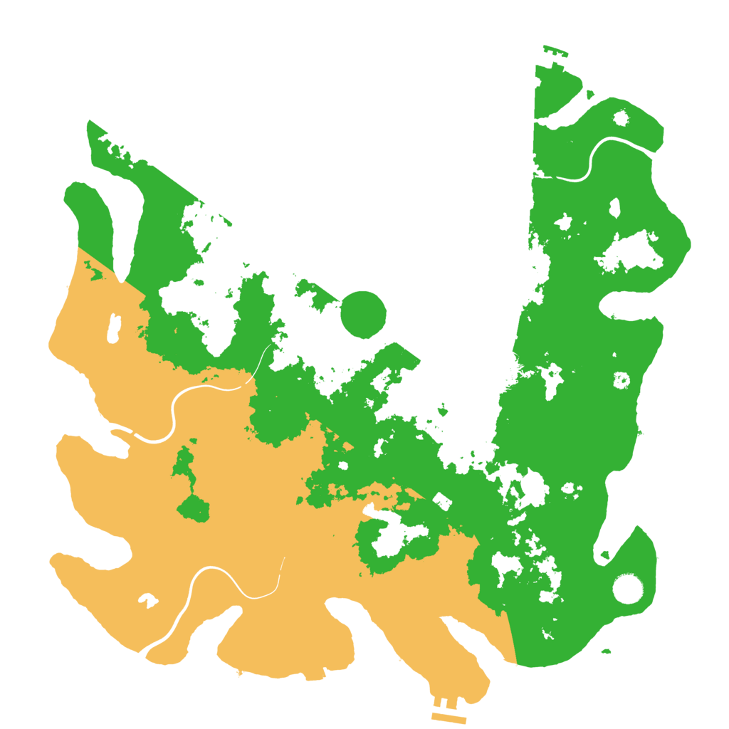 Biome Rust Map: Procedural Map, Size: 4250, Seed: 67354