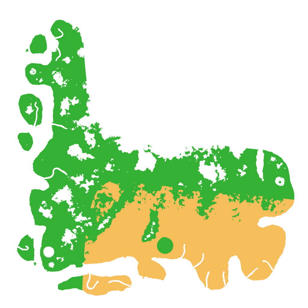 Biome Rust Map: Procedural Map, Size: 5000, Seed: 866184830