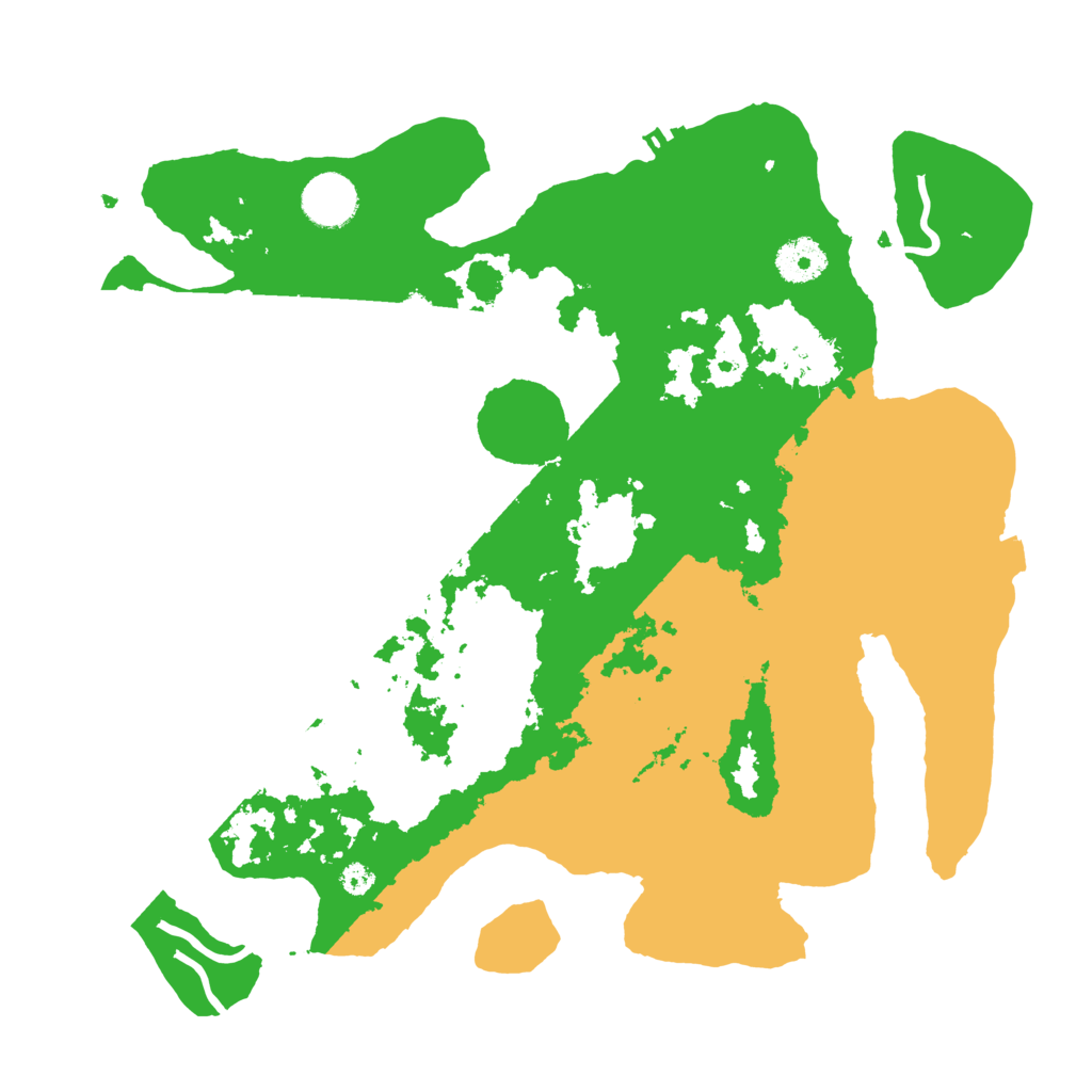 Biome Rust Map: Procedural Map, Size: 3500, Seed: 237852672