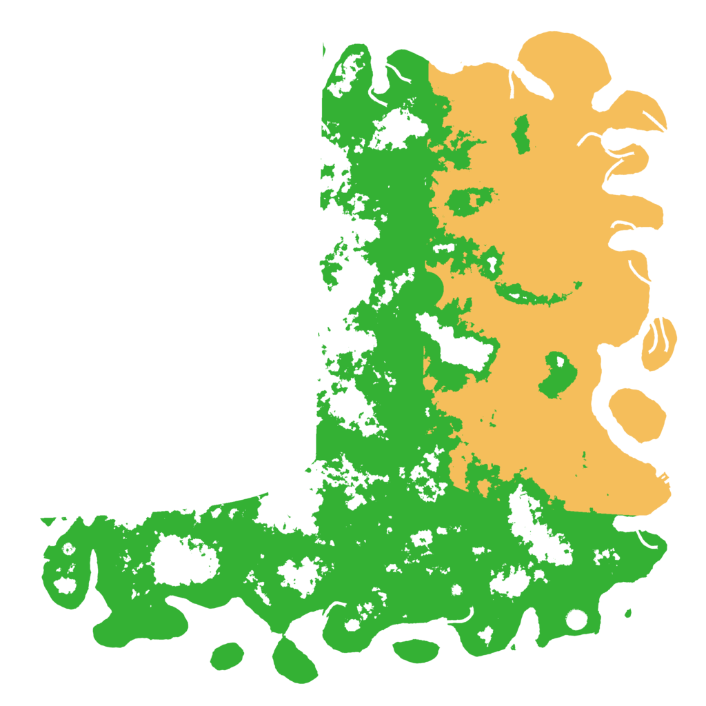 Biome Rust Map: Procedural Map, Size: 6000, Seed: 69726874