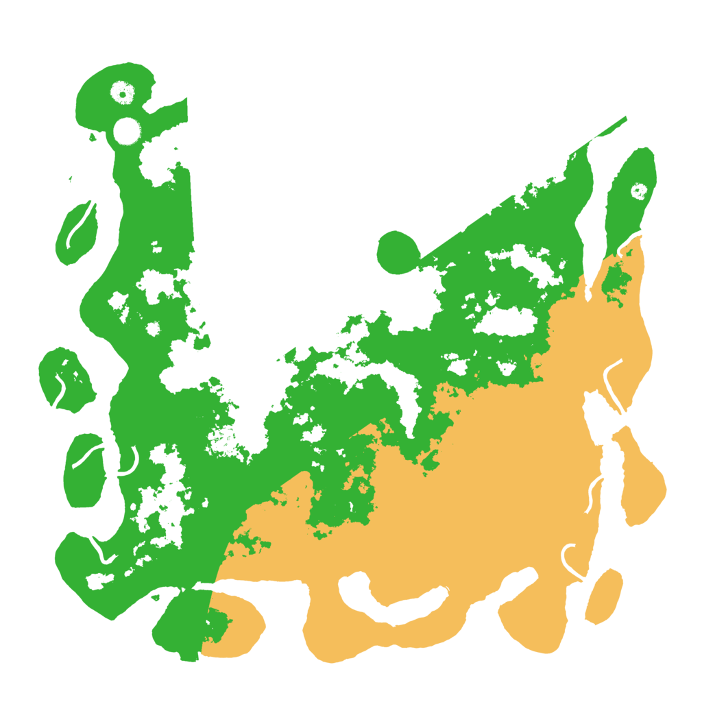 Biome Rust Map: Procedural Map, Size: 4500, Seed: 82023