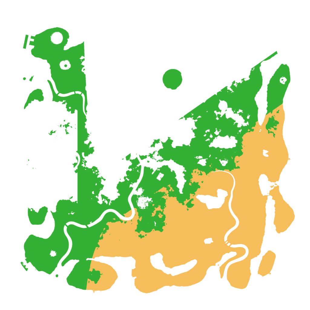 Biome Rust Map: Procedural Map, Size: 4500, Seed: 82023