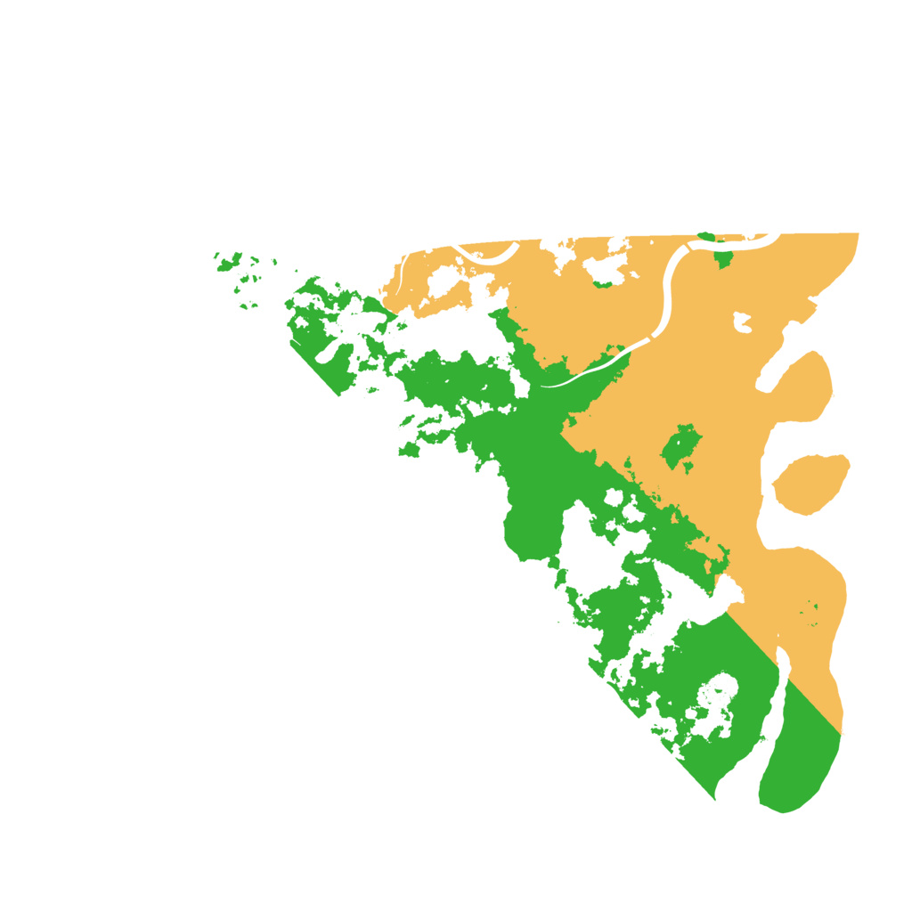 Biome Rust Map: Procedural Map, Size: 4250, Seed: 1377579724