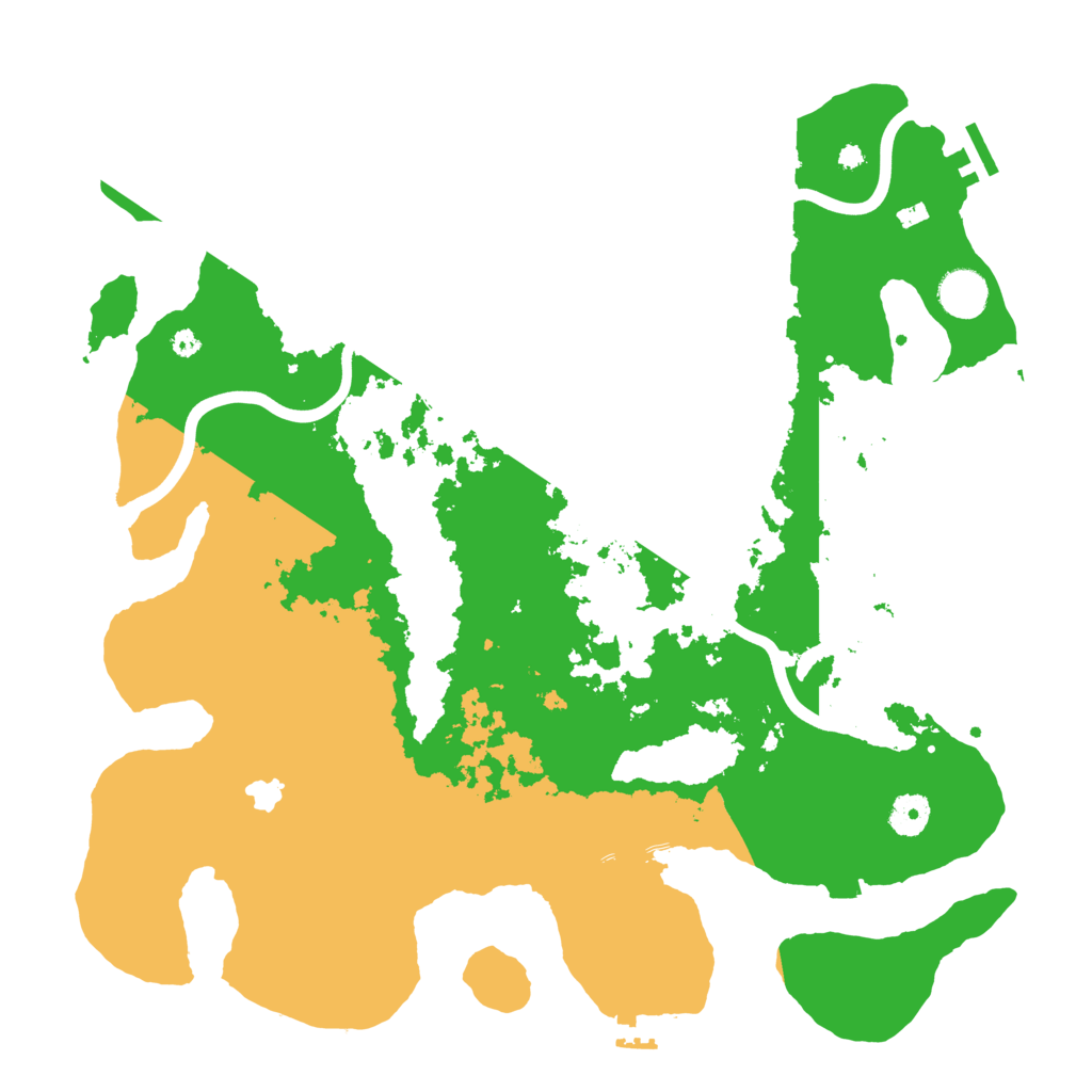 Biome Rust Map: Procedural Map, Size: 4000, Seed: 1162815889