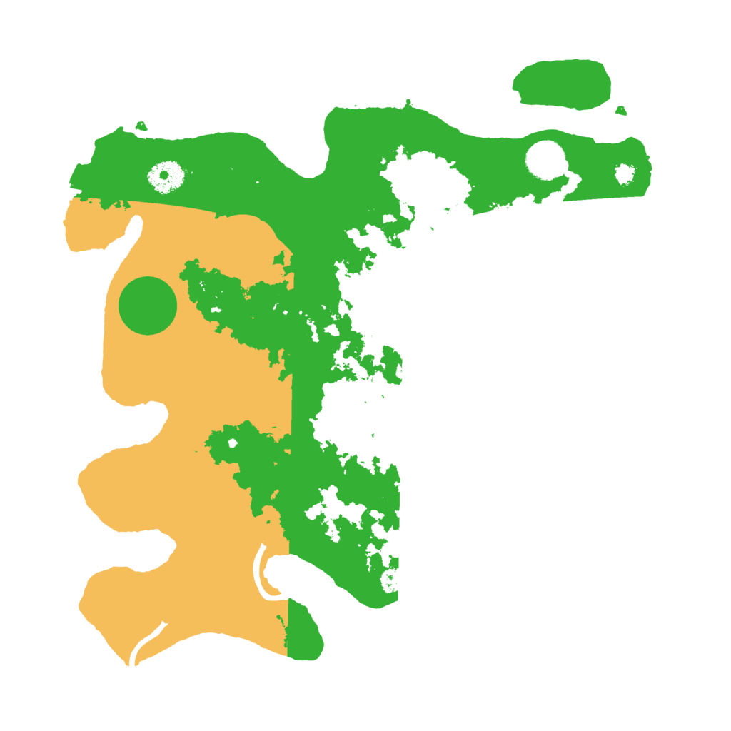 Biome Rust Map: Procedural Map, Size: 3300, Seed: 844291102