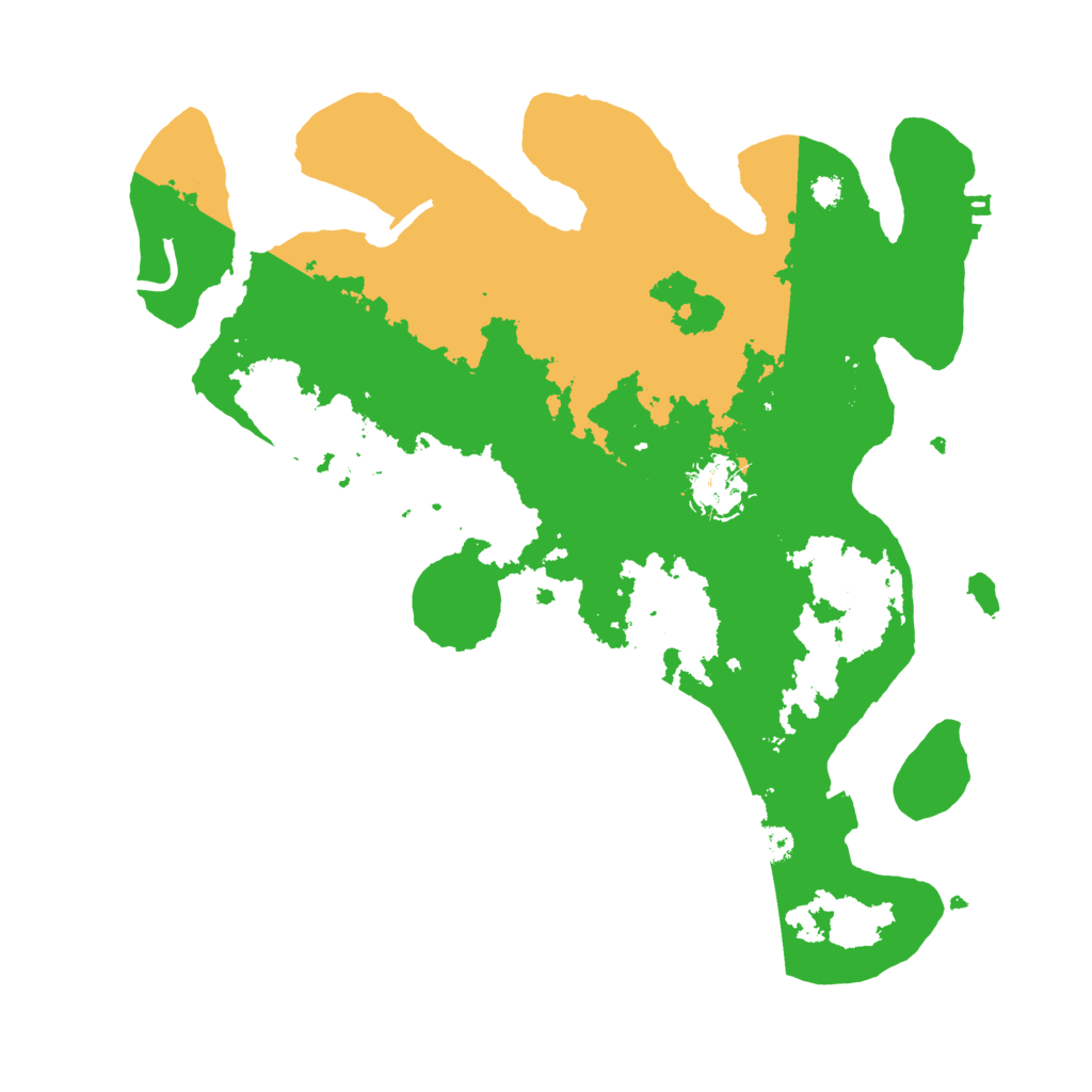 Biome Rust Map: Procedural Map, Size: 3250, Seed: 57835534