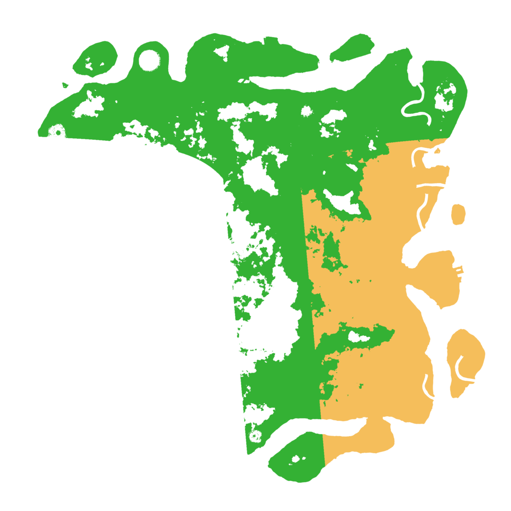 Biome Rust Map: Procedural Map, Size: 4250, Seed: 31861