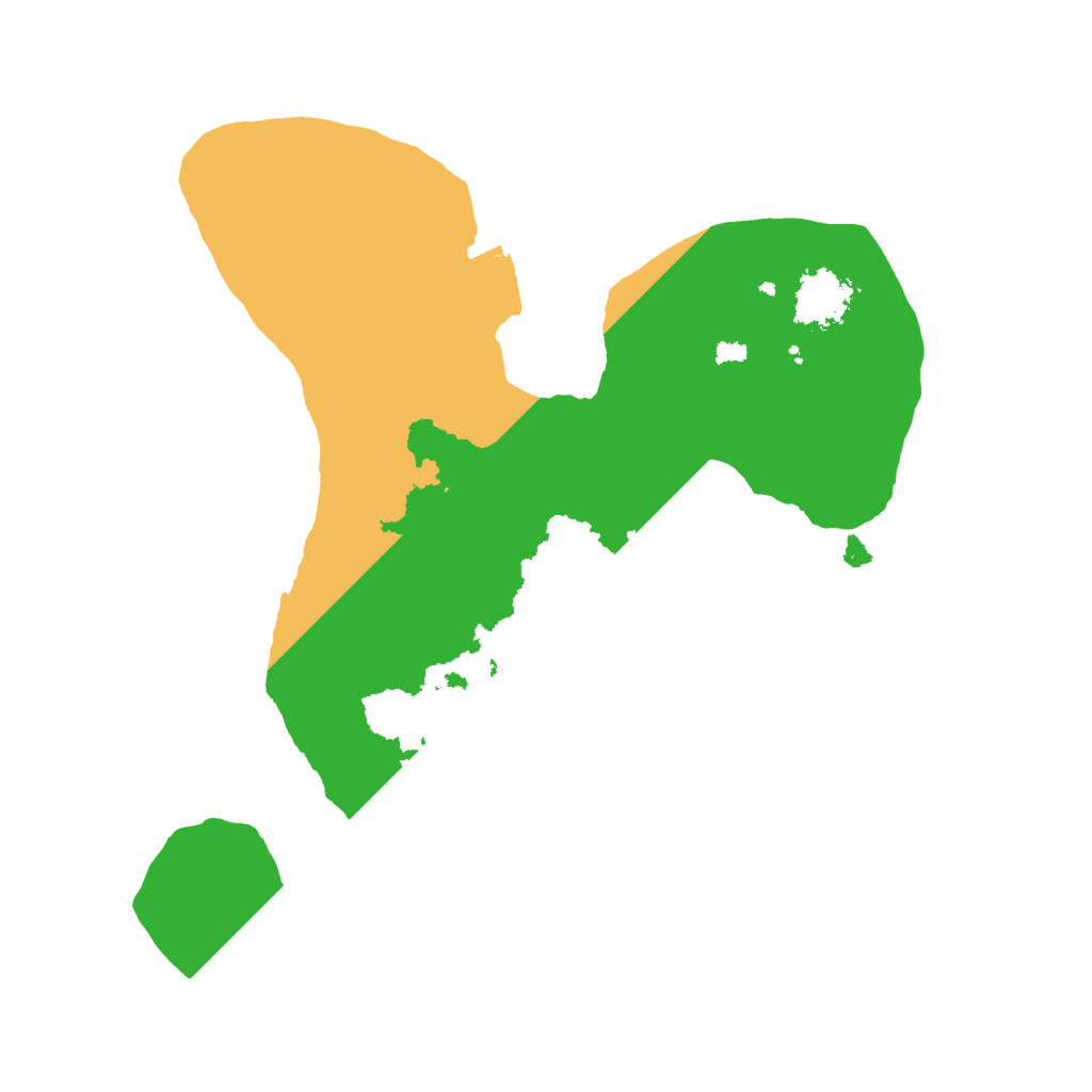 Biome Rust Map: Procedural Map, Size: 1800, Seed: 55634322