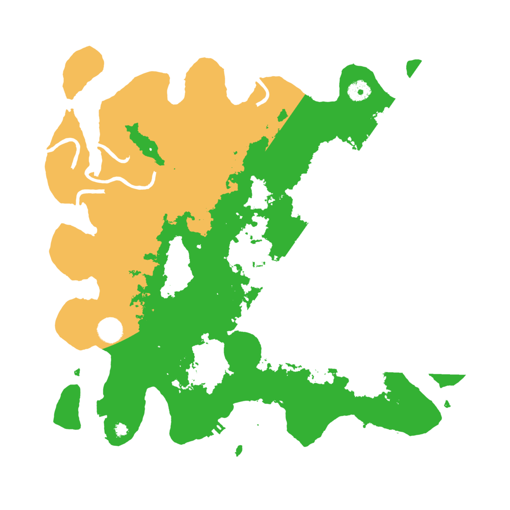 Biome Rust Map: Procedural Map, Size: 3600, Seed: 702476988