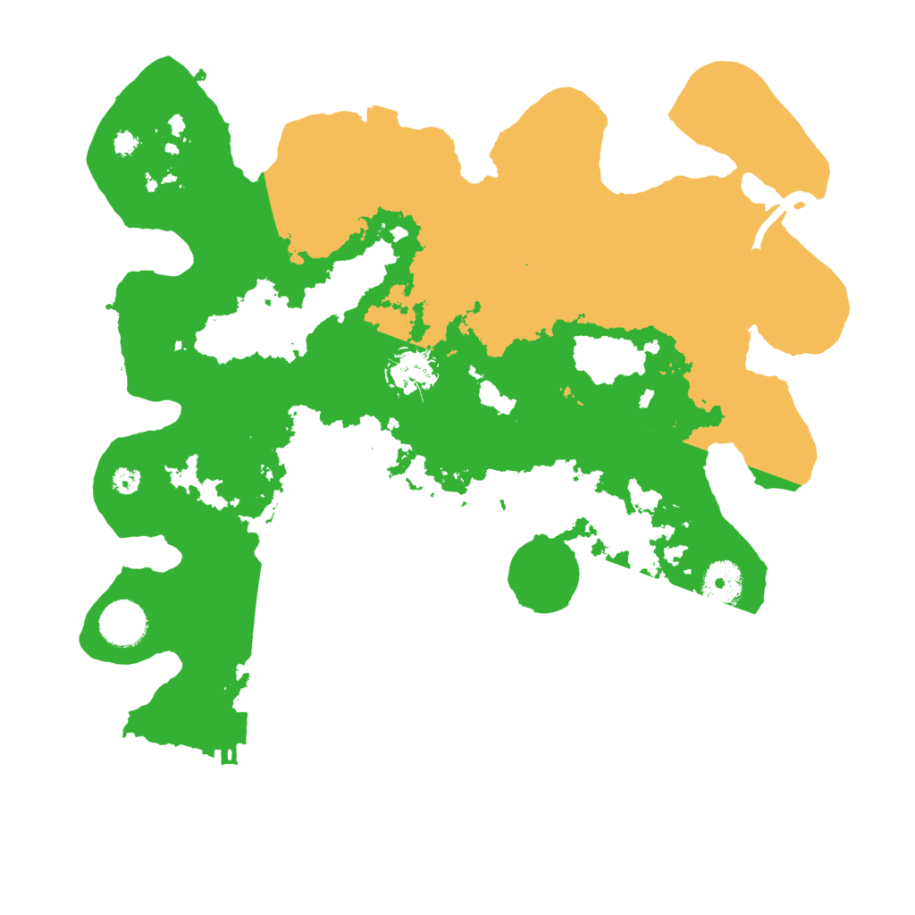 Biome Rust Map: Procedural Map, Size: 3450, Seed: 89446671