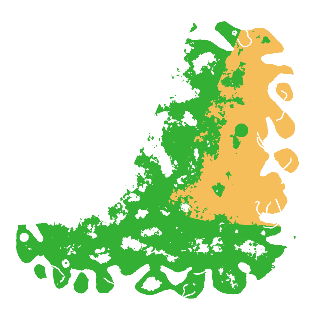 Biome Rust Map: Procedural Map, Size: 6000, Seed: 702231678