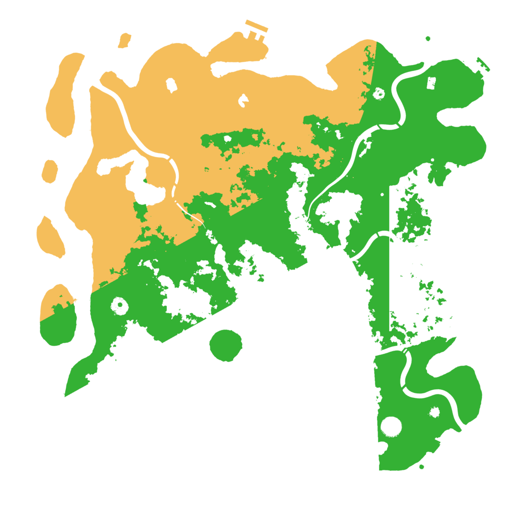 Biome Rust Map: Procedural Map, Size: 4500, Seed: 1509244391