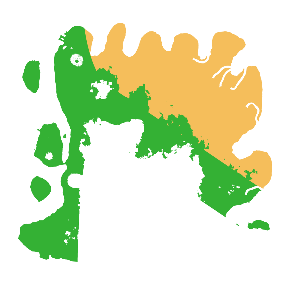 Biome Rust Map: Procedural Map, Size: 3500, Seed: 1653828433