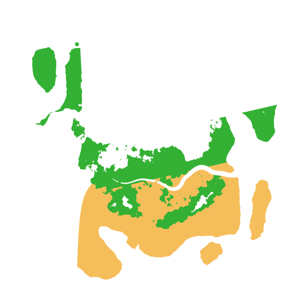 Biome Rust Map: Procedural Map, Size: 3000, Seed: 1832310372