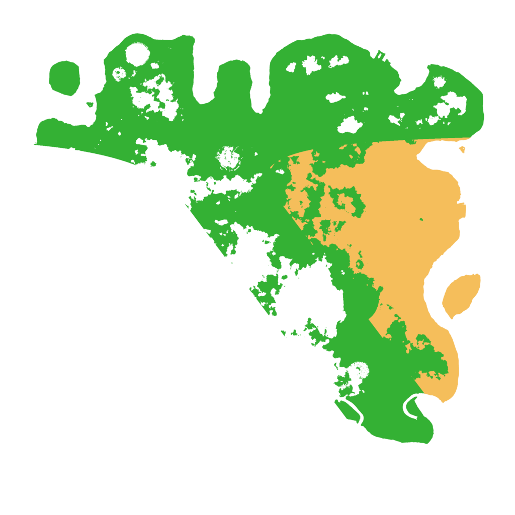 Biome Rust Map: Procedural Map, Size: 4000, Seed: 49000