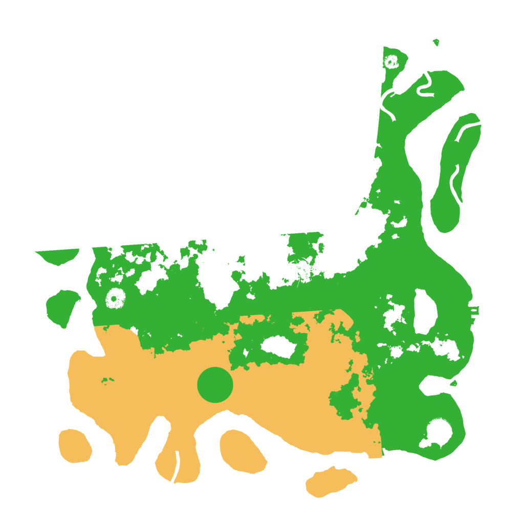 Biome Rust Map: Procedural Map, Size: 3850, Seed: 892845021