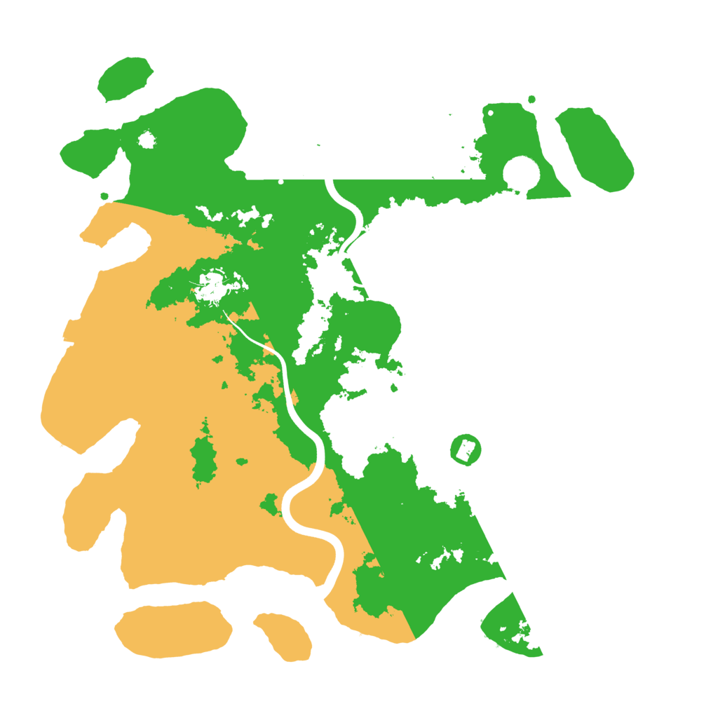 Biome Rust Map: Procedural Map, Size: 3750, Seed: 1674858615