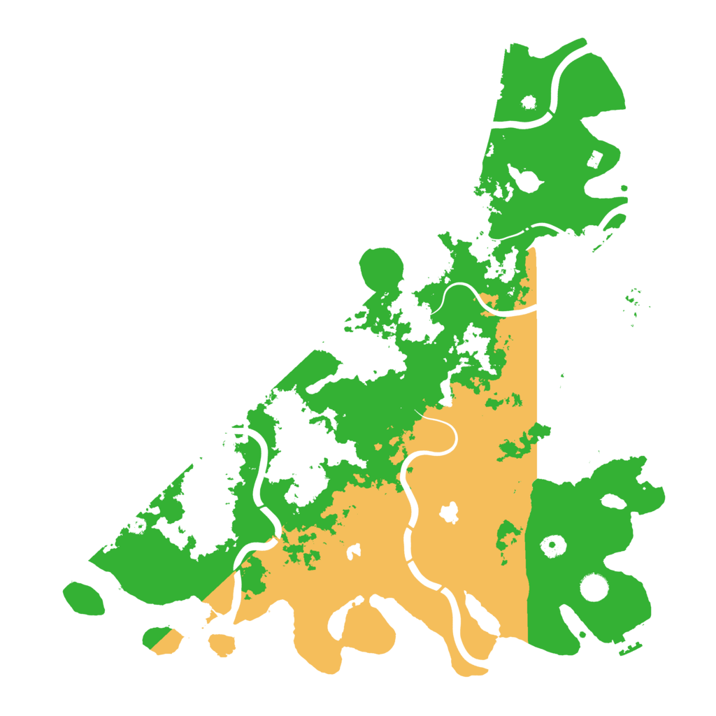 Biome Rust Map: Procedural Map, Size: 4500, Seed: 1569964029