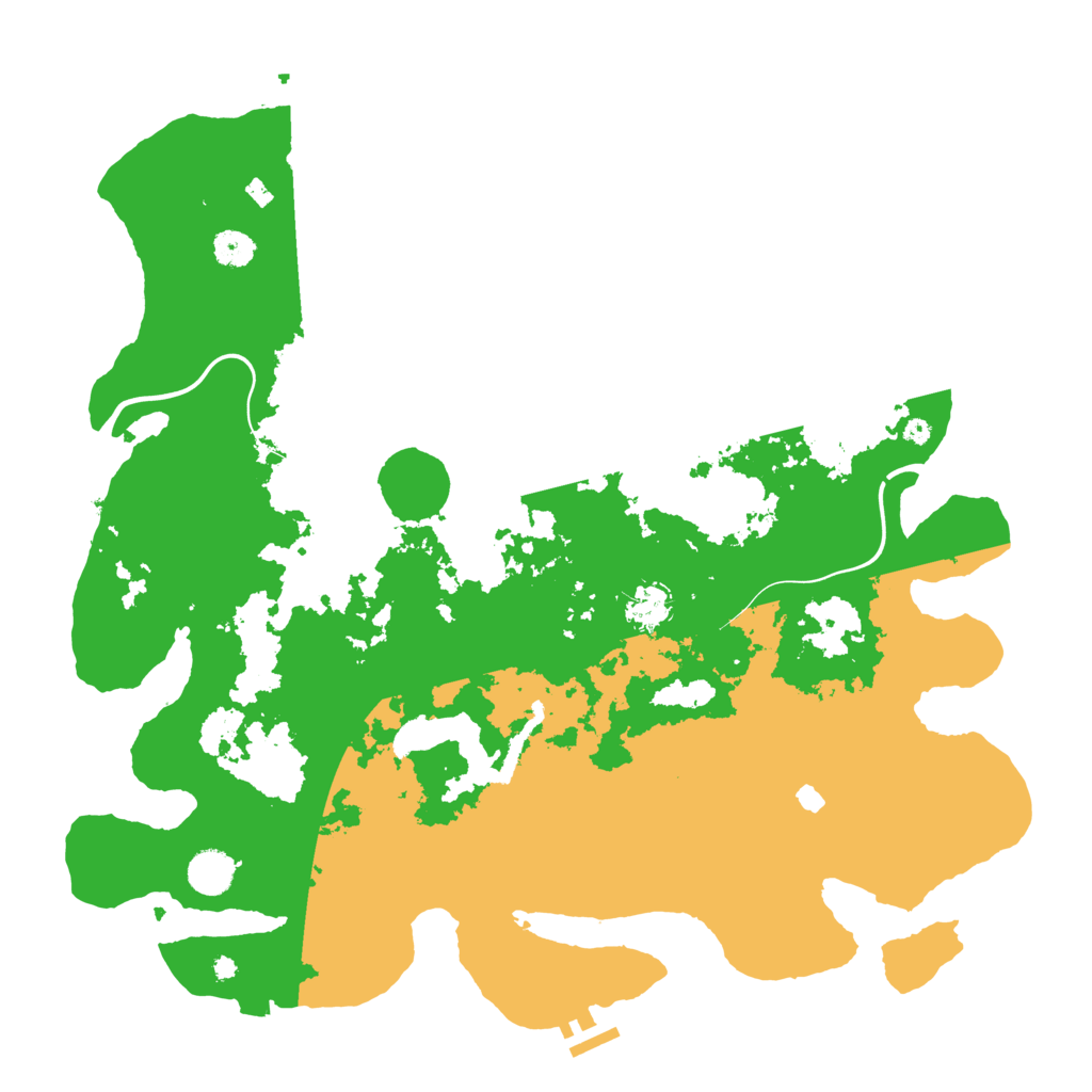 Biome Rust Map: Procedural Map, Size: 4250, Seed: 845067688