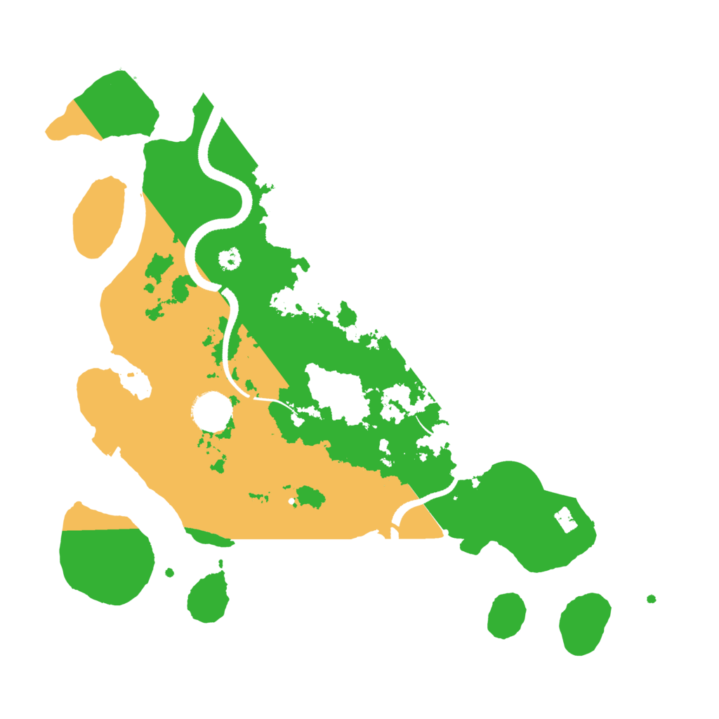 Biome Rust Map: Procedural Map, Size: 3250, Seed: 23369026