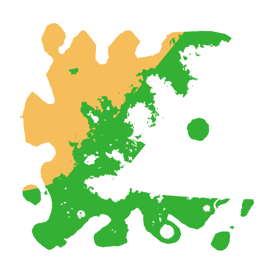 Biome Rust Map: Procedural Map, Size: 3500, Seed: 1824255975