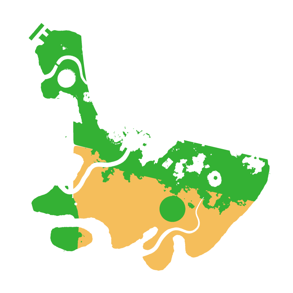 Biome Rust Map: Procedural Map, Size: 3000, Seed: 2129270062