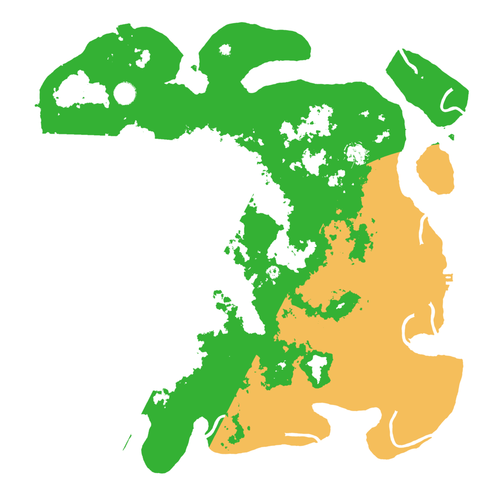 Biome Rust Map: Procedural Map, Size: 4000, Seed: 303103485