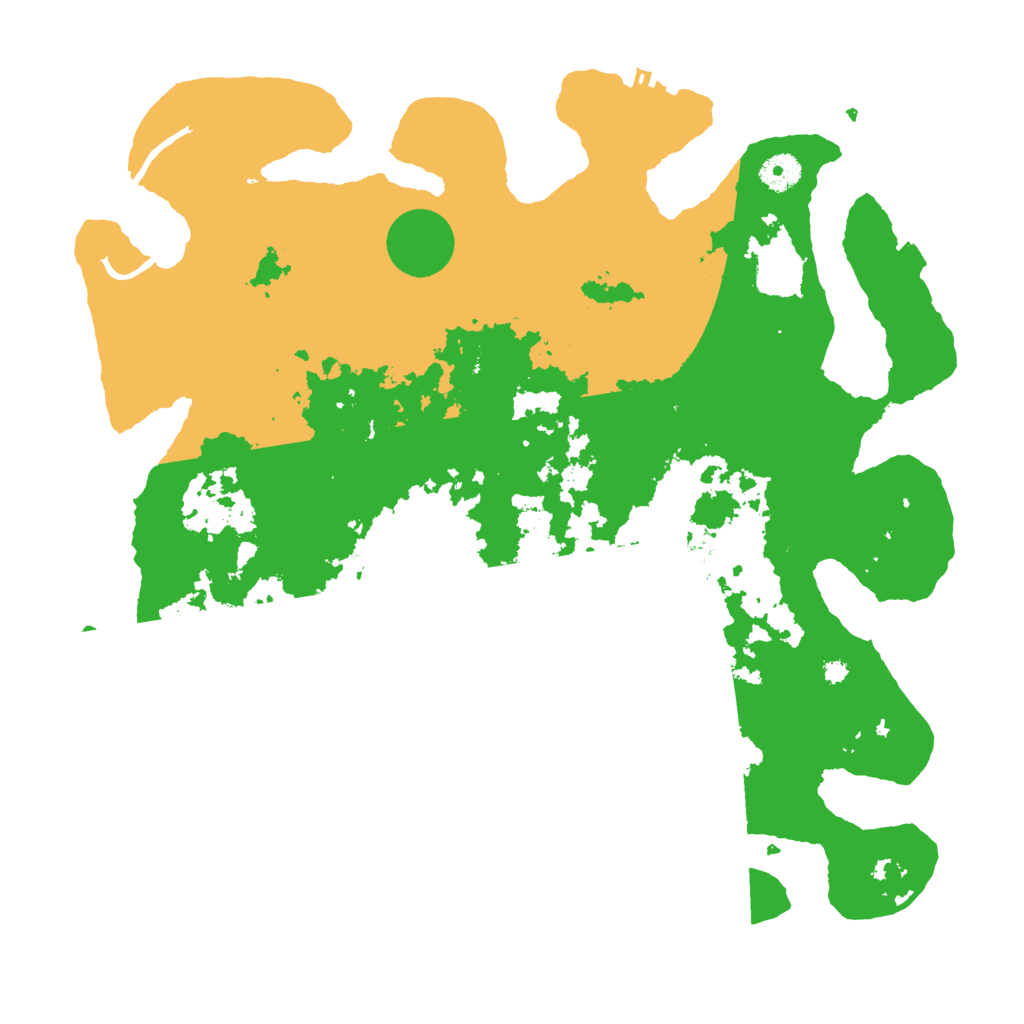 Biome Rust Map: Procedural Map, Size: 4000, Seed: 1998218446
