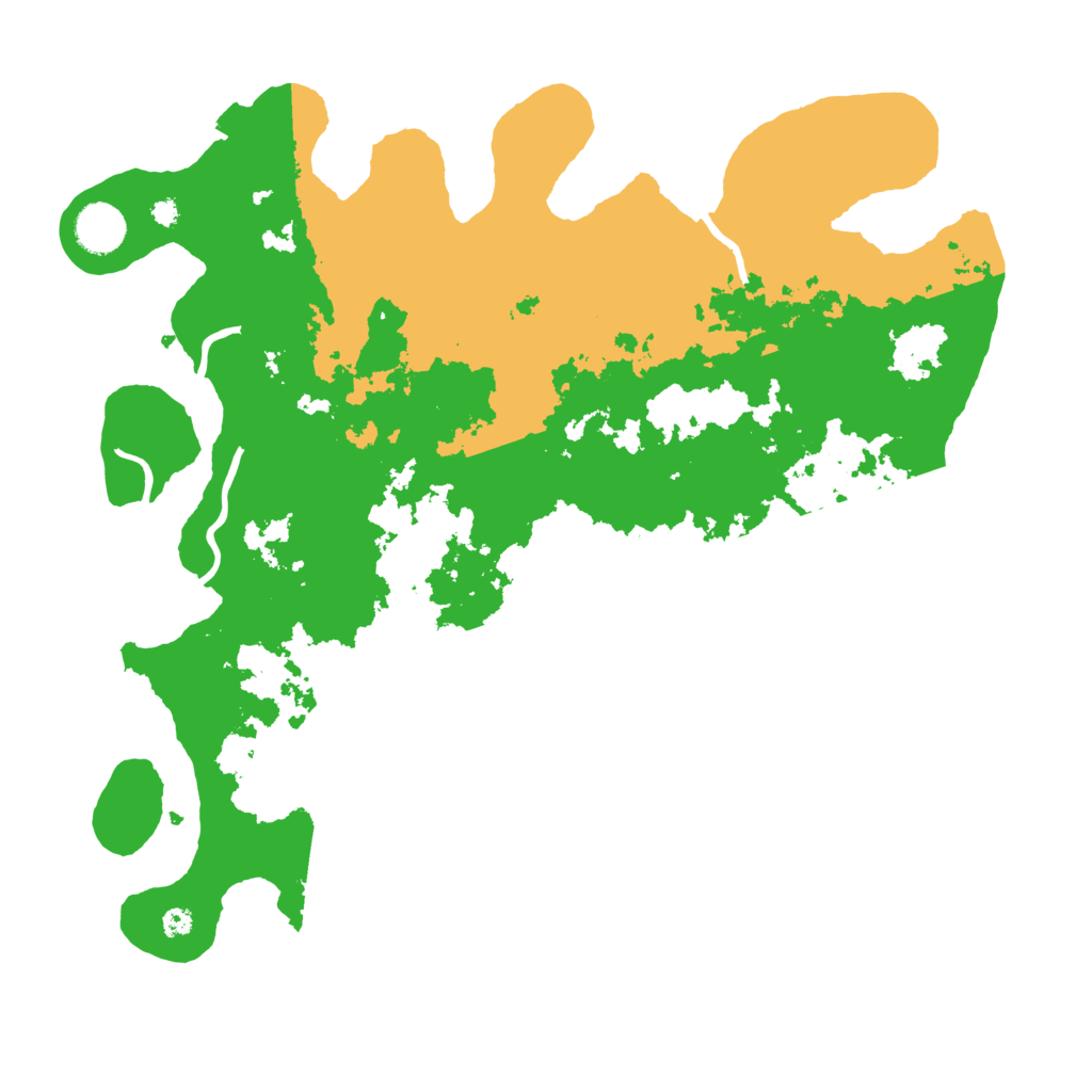 Biome Rust Map: Procedural Map, Size: 3800, Seed: 4875281