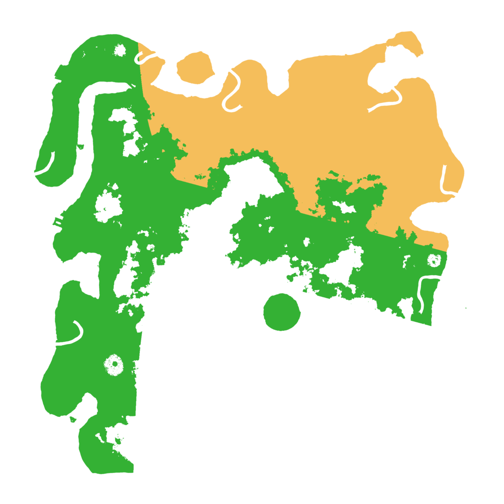 Biome Rust Map: Procedural Map, Size: 3850, Seed: 19311763