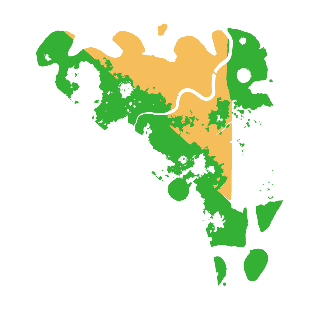 Biome Rust Map: Procedural Map, Size: 3850, Seed: 50190085