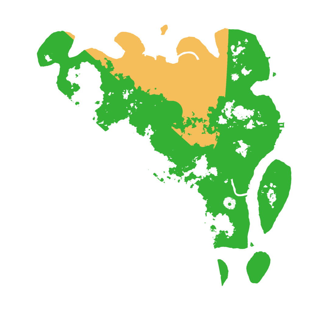 Biome Rust Map: Procedural Map, Size: 3850, Seed: 50190085