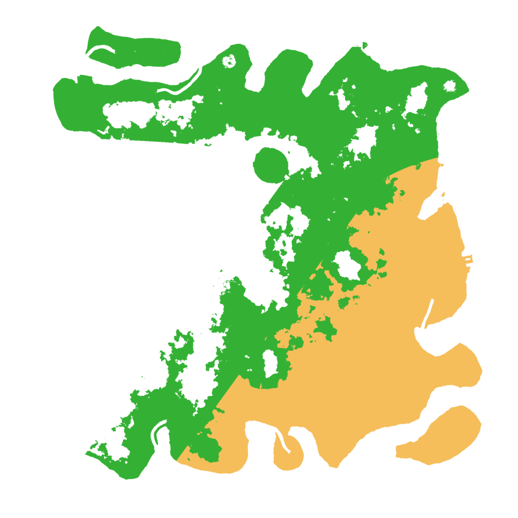 Biome Rust Map: Procedural Map, Size: 4000, Seed: 1551172288