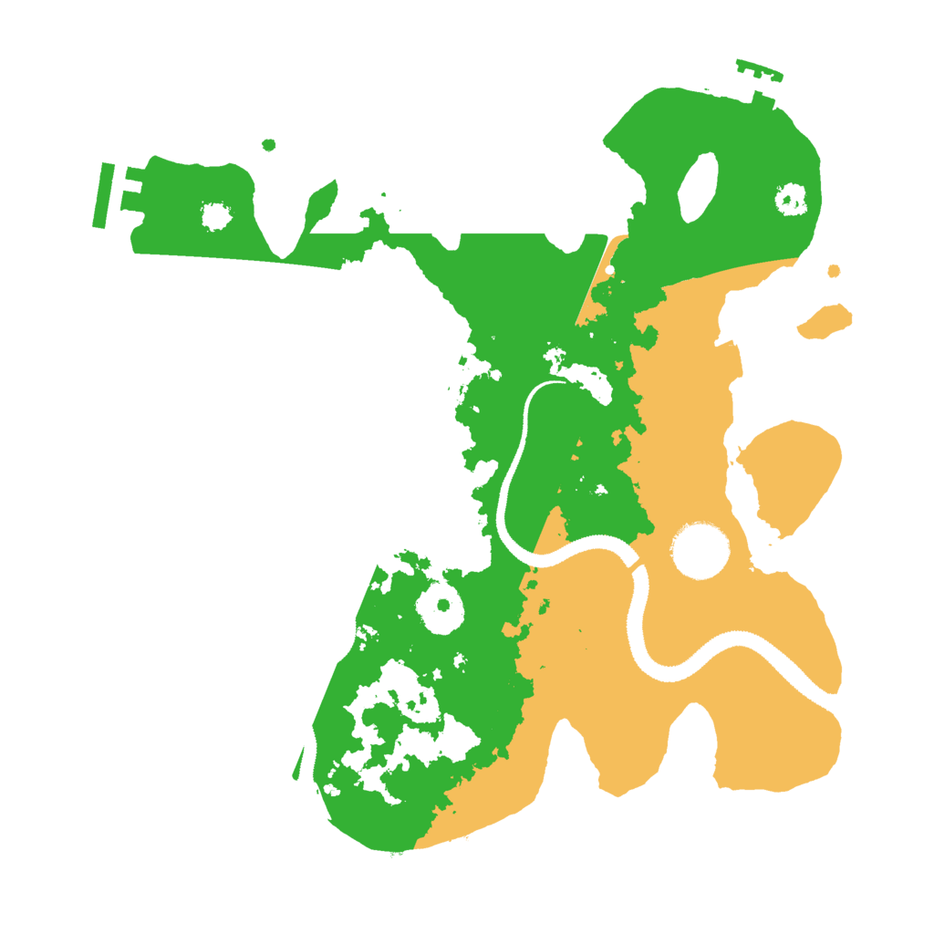 Biome Rust Map: Procedural Map, Size: 2890, Seed: 12345