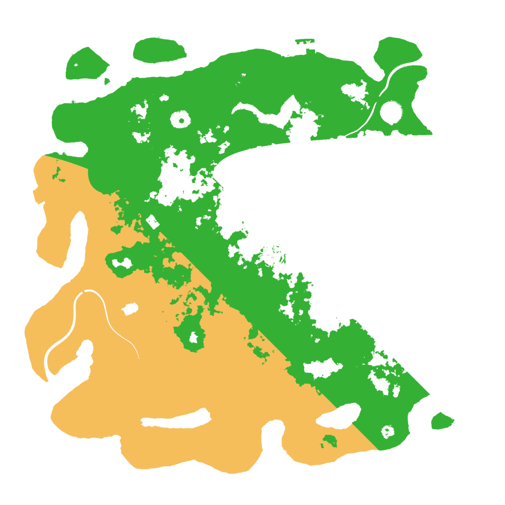Biome Rust Map: Procedural Map, Size: 4000, Seed: 1437075074