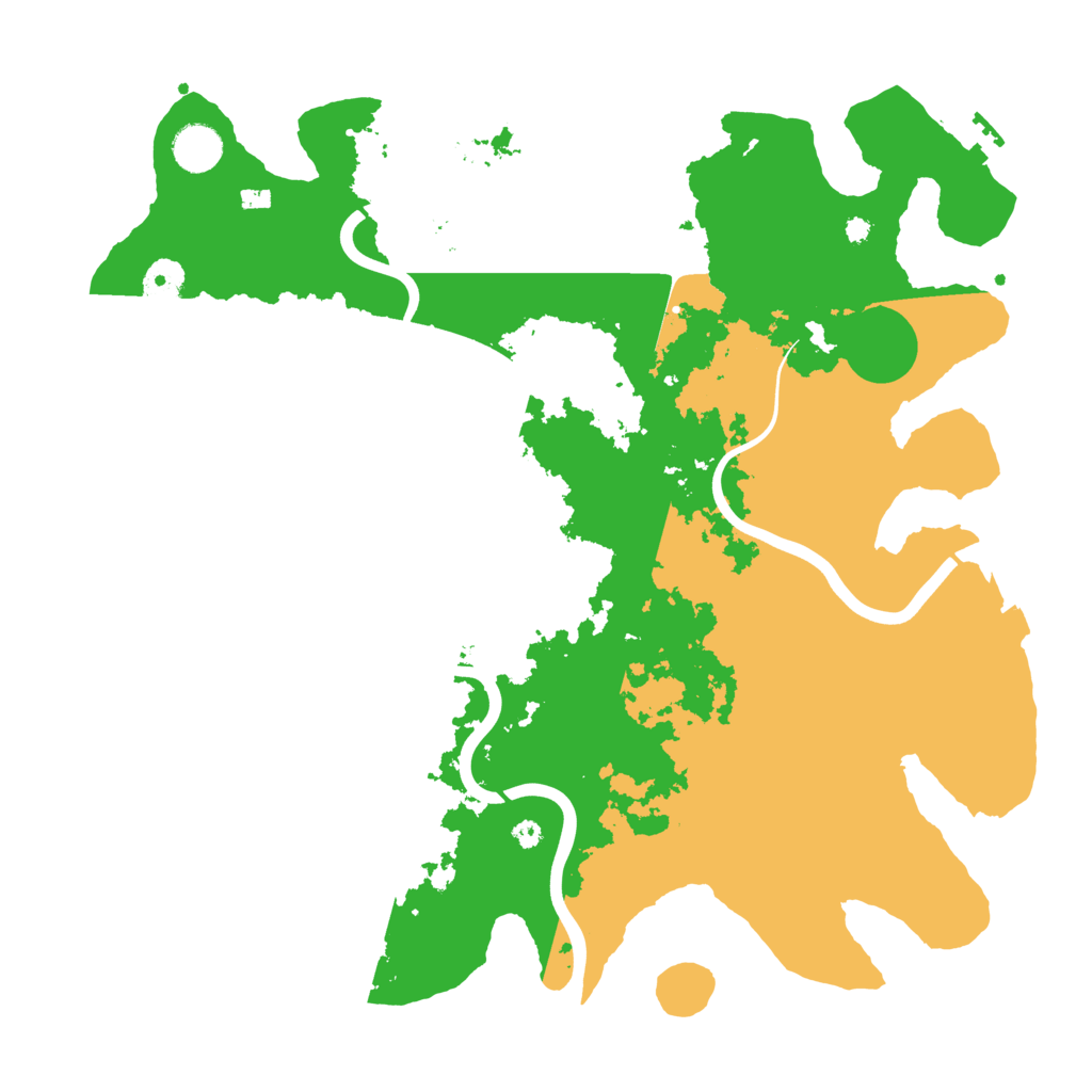 Biome Rust Map: Procedural Map, Size: 3950, Seed: 56791860