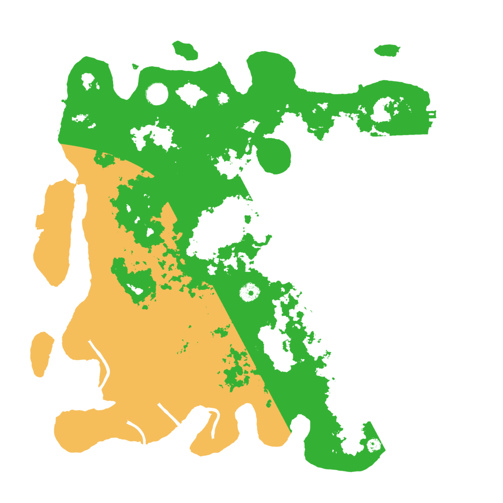 Biome Rust Map: Procedural Map, Size: 4000, Seed: 64590
