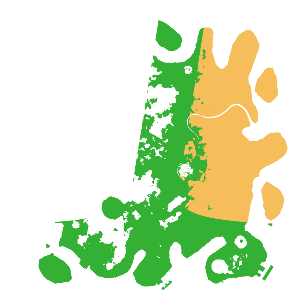 Biome Rust Map: Procedural Map, Size: 3750, Seed: 322782786