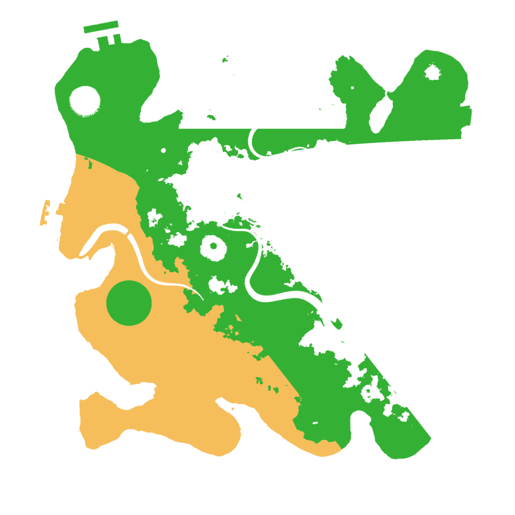 Biome Rust Map: Procedural Map, Size: 3000, Seed: 1653673994