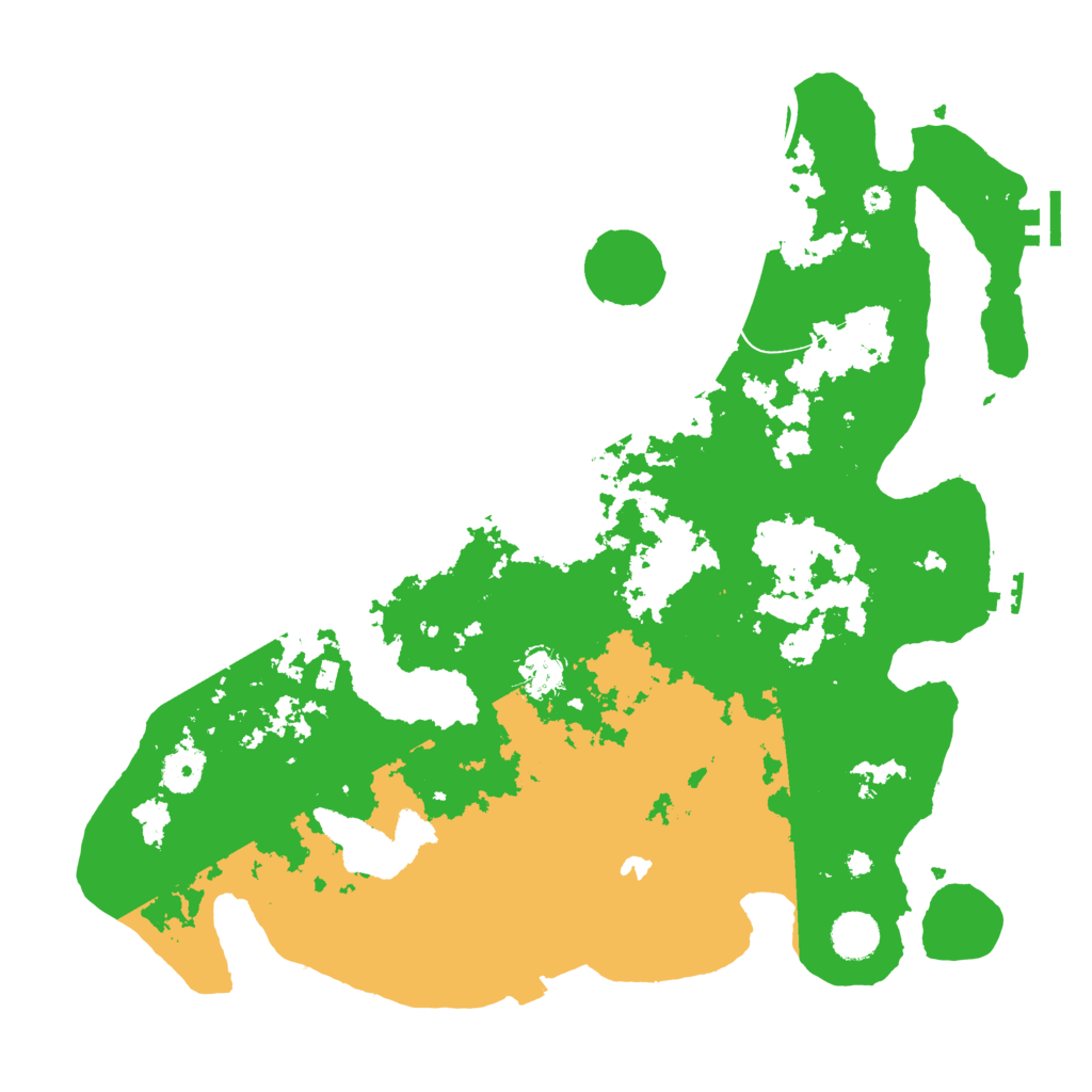 Biome Rust Map: Procedural Map, Size: 4000, Seed: 175670057